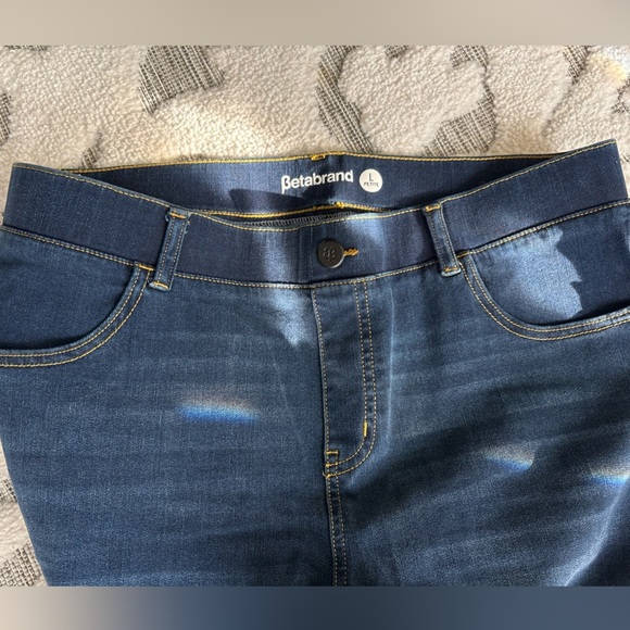 Betabrand Yoga Denim Bootcut Jeans Sz LP - Picture 5 of 5